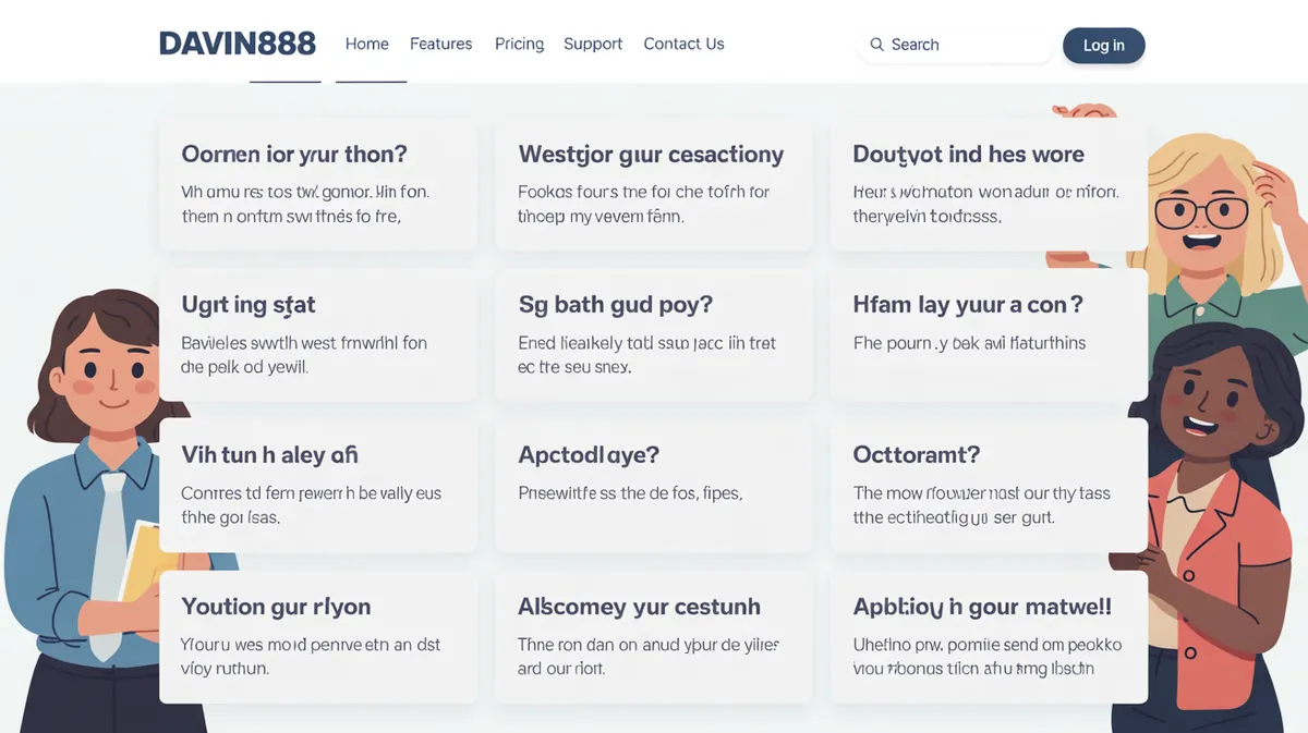 คำถามที่พบบ่อยเกี่ยวกับ Davin888 และบริการลูกค้า